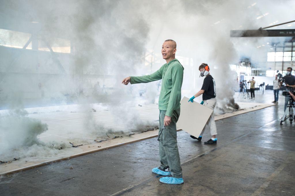 A flash of inspiration: The pyrotechnic artwork of Cai Guo-Qiang
