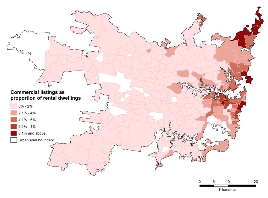 Nsw Rent. Map 'Airbnb hotspots' reduce long-term rentals in Sydney and Melbourne, new ...