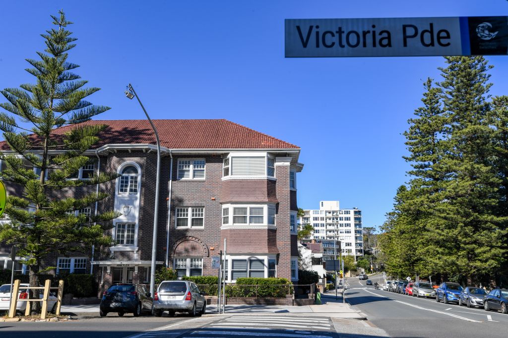 Manly: now a glamorous residential neighbourhood still 1000 miles from care
