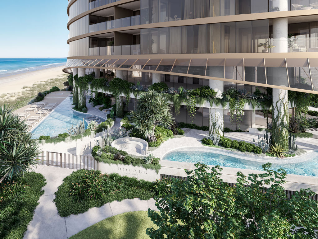 Royale Gold Coast  9 Northcliffe Terrace, Surfers Paradise  Architect: DKO Architecture  Developer: DD Living