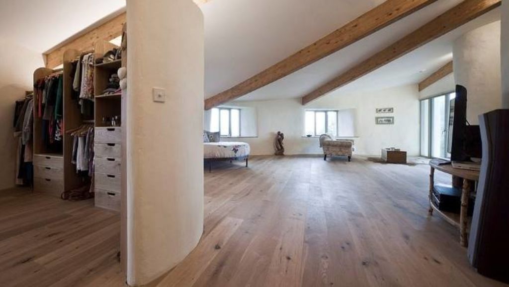 A Grand Designs castle built of mud has finally been finished, five