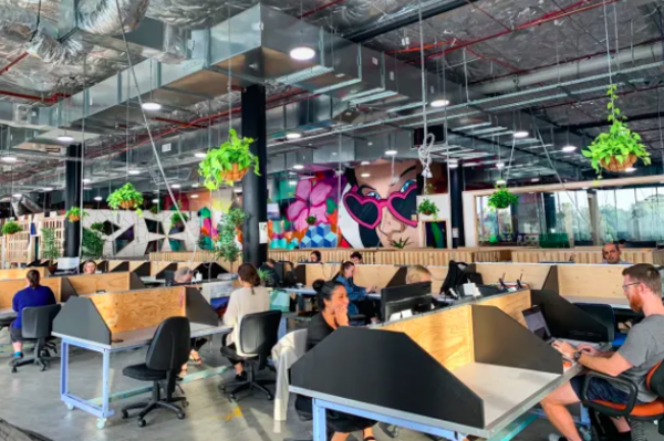 WOTSO hub works for Westfield Woden