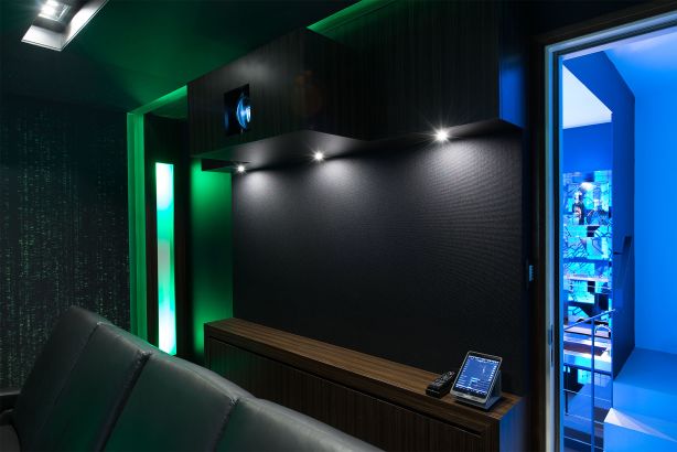 Home cinema project by Wavetrain Cinemas NOT FOR REUSE