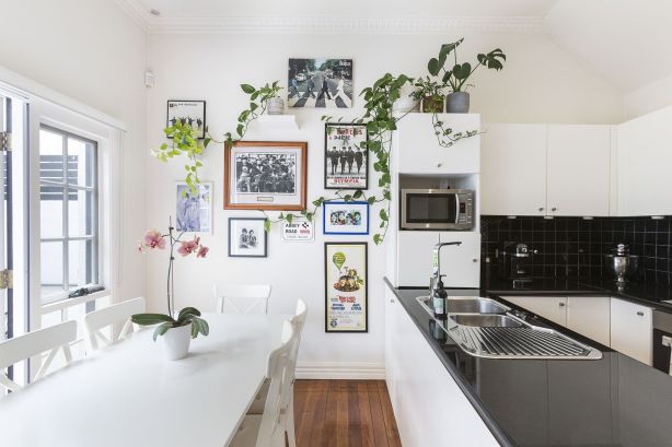There are simple ways to personalise a rental property such as indoor plants.
