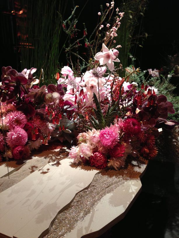 Japanese-inspired installation by Amanda Henderson with florist Fjura (Simone Gooch). Photo: Amanda Henderson