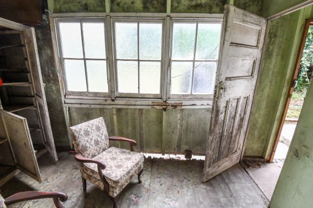 A derelict home in Gladesville