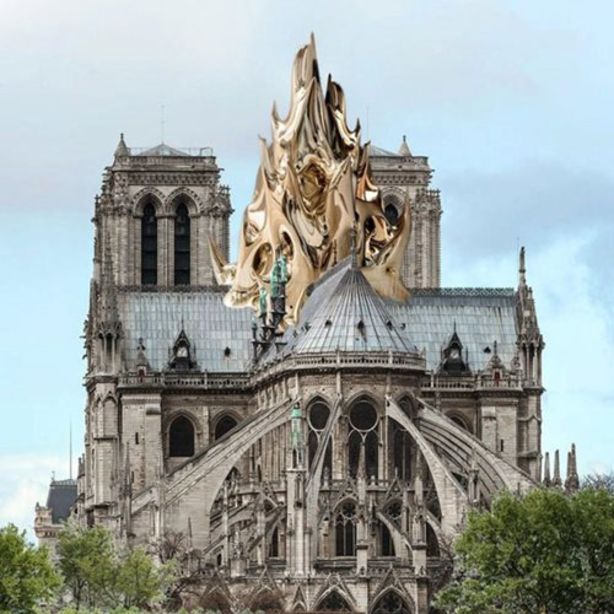 Image result for notre dame paris: restoration Mathieu Lehanneur