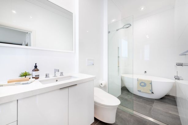 Moving plumbing is more expensive in homes with brick or concrete slab construction.