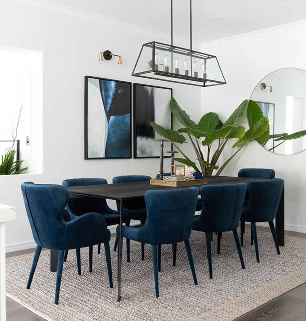 Create a fresh look by adding indoor plants. Interior by by Kelly Donougher of 13 Interiors. Photo: Supplied