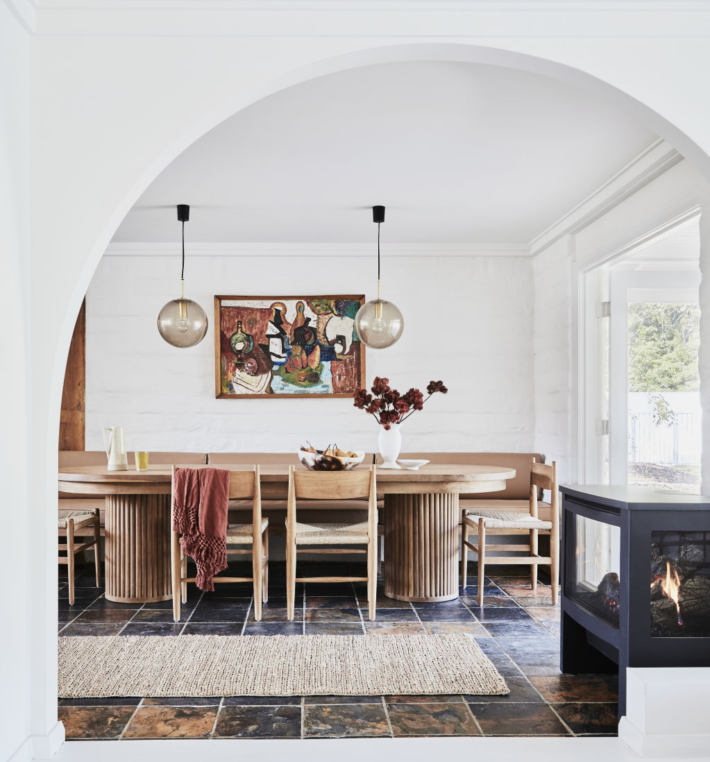 Consider an artwork or statement pendants to add wow factor. Photo: Supplied