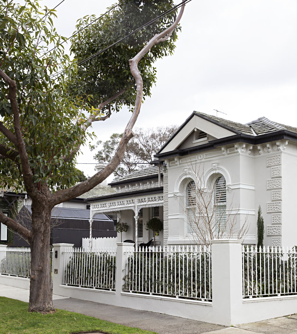 The Wood's had their hearts set on finding a classic Victorian house on a big block. Photo: Natalie Jeffcott