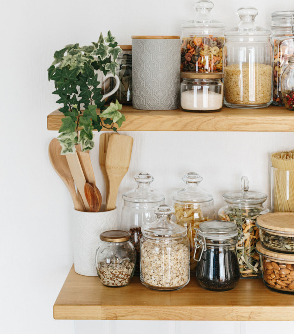 A stylish and functional pantry? Yes, please. Photo: Switlana Symonenko