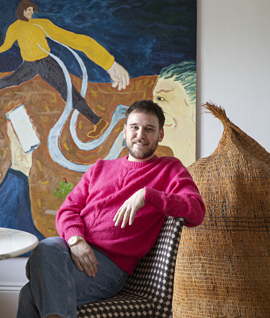 Home Tour: Inside 'face whisperer' James Vivian's art-filled sanctuary