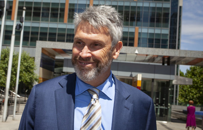 David Gyngell suffered a heart attack less than six months ago. Photo: Eamon Gallagher