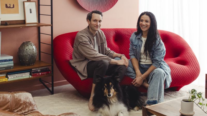 Inside Neighbours actor Naomi Rukavina's 'colour bomb' Elwood apartment