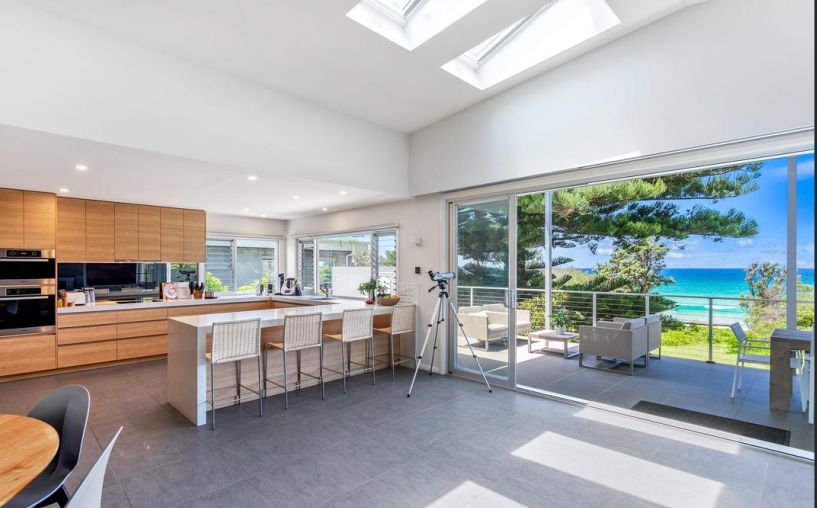 The Mollymook Beach house sold to Anne and Mark Coyne for $4,425,000.