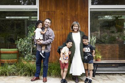 The family of five who made a mid-century house their forever home