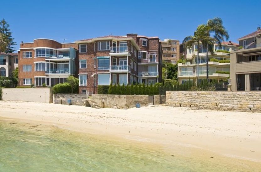 Half of the apartments in the beachfront block of six have traded in the last six months.