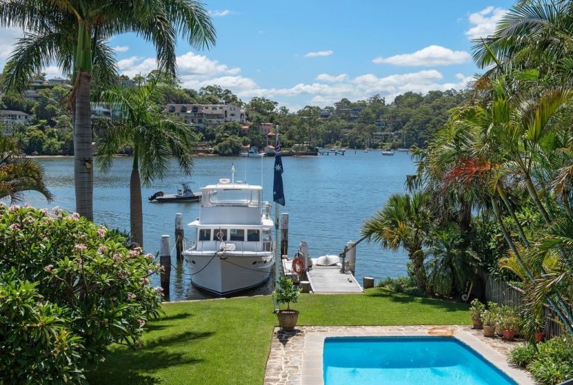 The De Angelis hotelier family have bought another waterfront house in Hunters Hill.