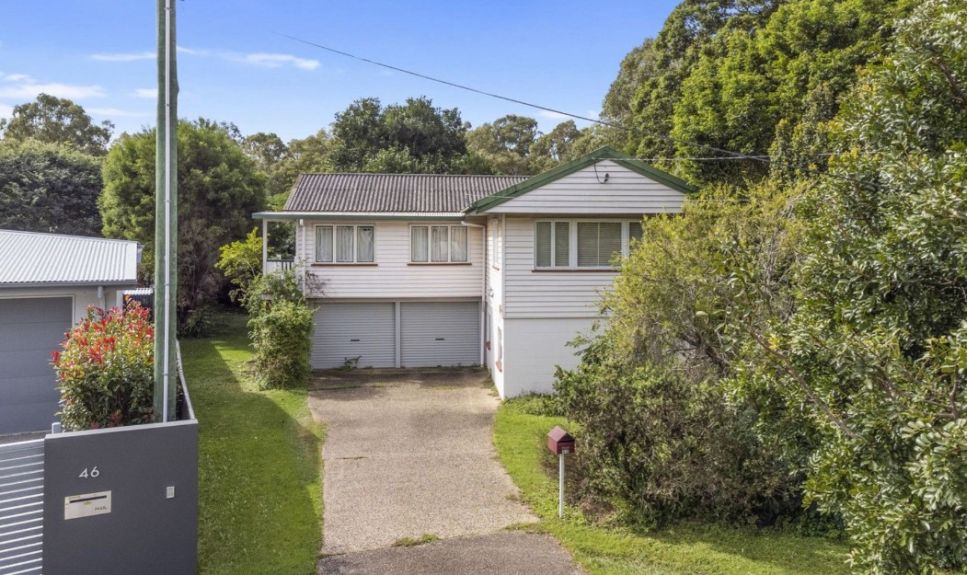 NRL legend Darius Boyd and his wife Kayla knocked down this Brisbane home to make way for a dream new build. Photo: Coronis Inner North