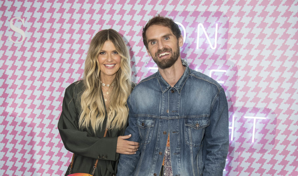 Elle Ferguson and Joel Patfull attend the David Jones SS19 Bright Night event at David Jones last month. Photo: Wolter Peeters