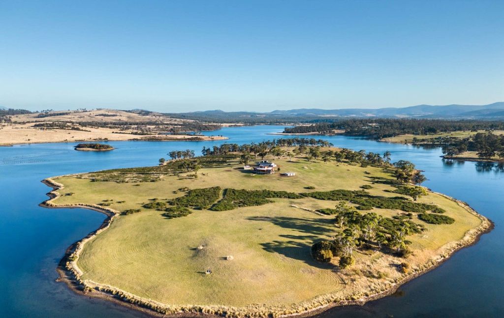 Need to get away? This dream home on a private Tasmanian island could be yours
