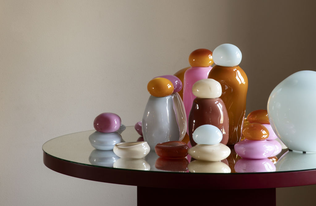 Candy collection by glassware artist Helle Mardahl. Photo: Supplied