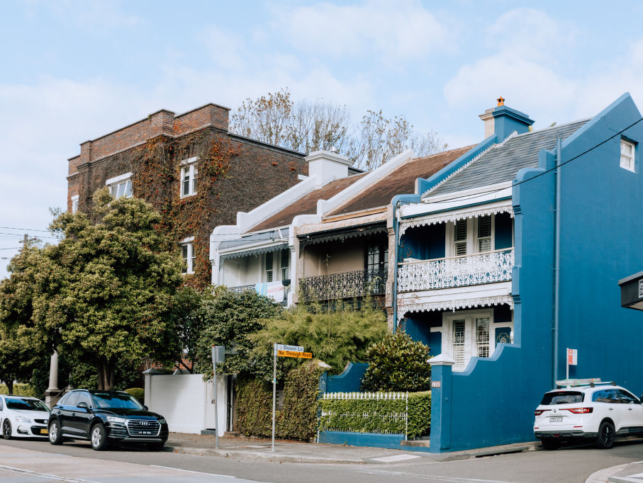 Victorian-era cottages tucked into leafy Woollahra streets attract some of the country’s most well-heeled and well-connected individuals and families. Photo: Vaida Savickaite