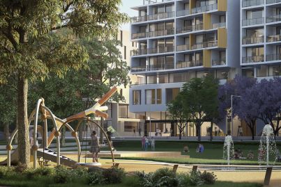 This major urban renewal project in Erskineville is taking shape