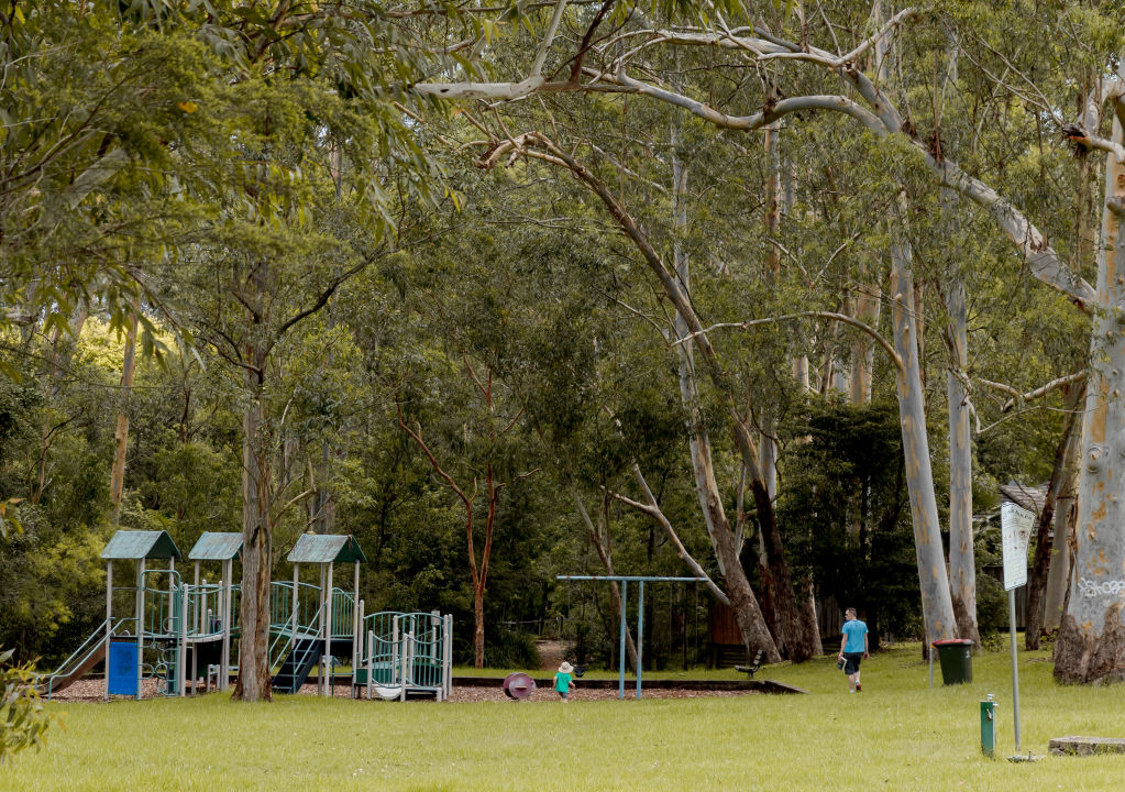 New Farm Road Reserve is one of many green spaces in the area. Photo: Vaida Savickaite