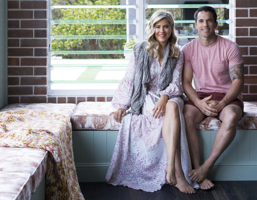 Queenslanders Michael and Carlene left their application to the very last minute. Photo: Mindi Cooke