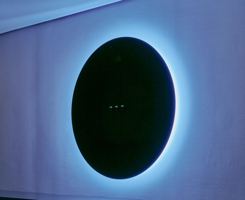 Ilan El’s work Ora light: interactive eclipse designed 2008 © Ilan El. Photo: Tom Ross