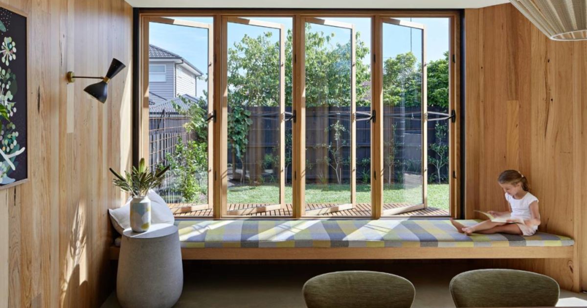 Built In Furniture Is A Mid Century Modern Look That Works Well In New