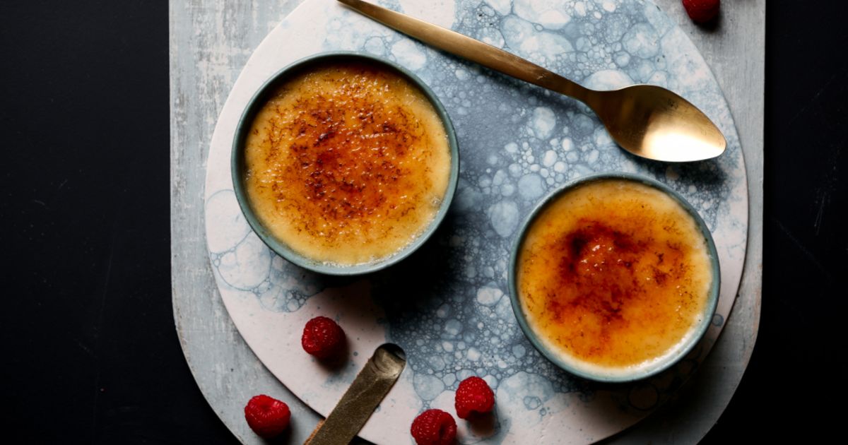 Recipe Diana Chan S Pandan Infused Creme Catalana