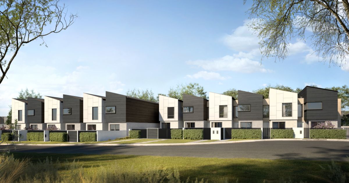 Dickson townhouse development, Gloriosa, hits the market