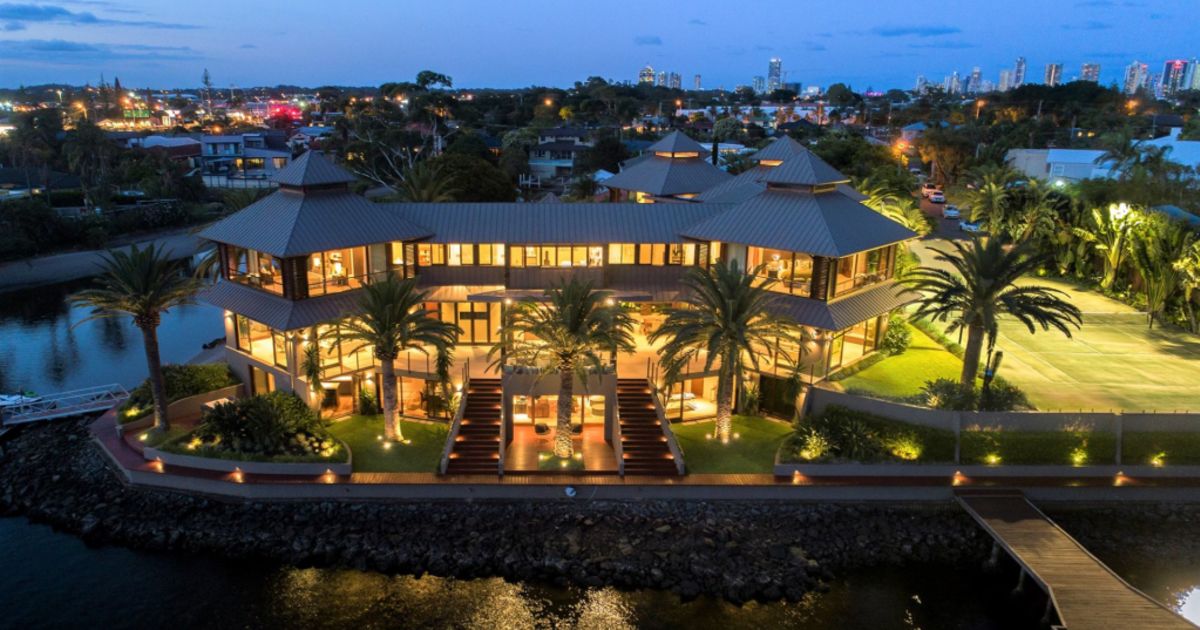 Gold Coast megamansion with private beach sells for 11