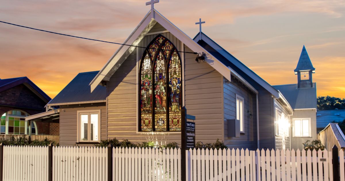 A beautiful converted church and five other coast and country homes