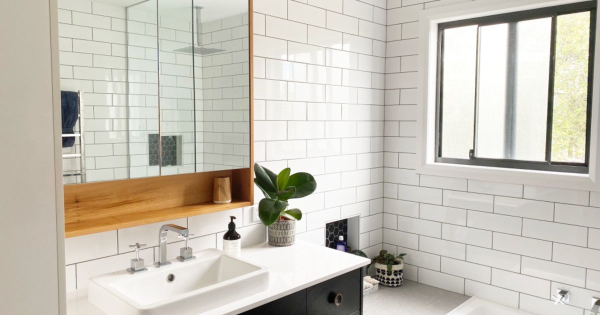 How We Renovated Two Bathrooms For, Can You Remodel A Bathroom For 20000