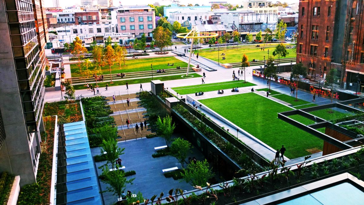 Green Space In Sydney S Central Park Wins Top International Award