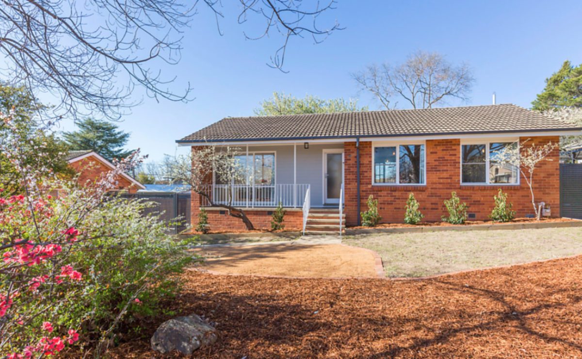 The Canberra suburbs where the majority of houses sell via auction