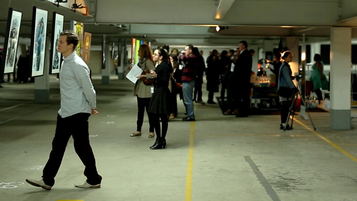 How Some Parking Stations Are Being Used When The Cars Have Gone Home