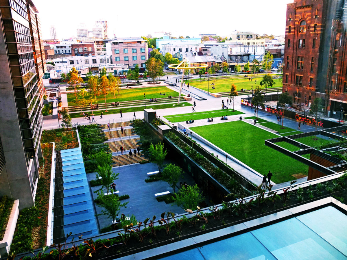 Green space in Sydney’s Central Park wins top international award