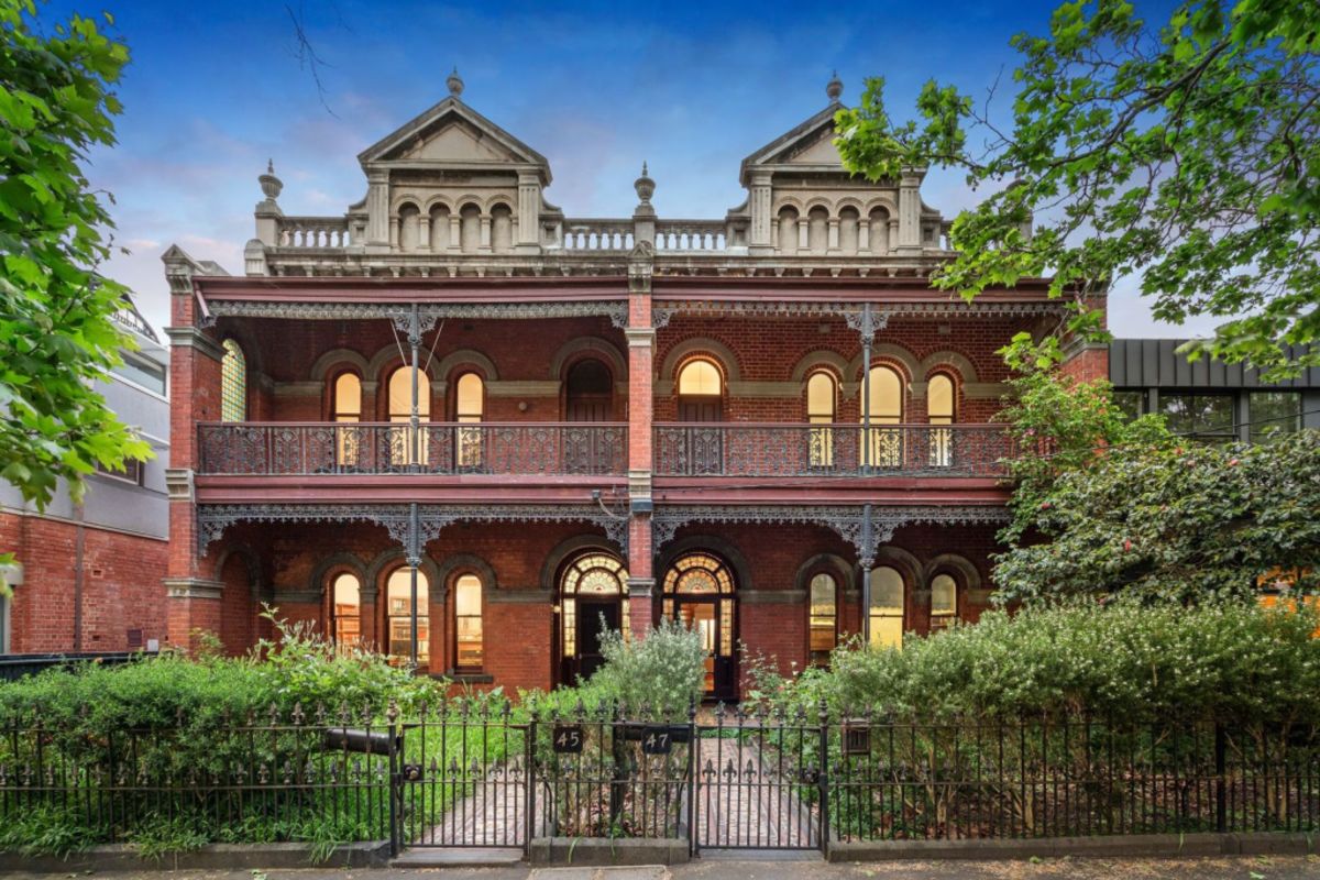 Historic, neighbouring South Yarra homes listed for 9 million to 9.9