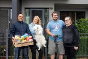'Kindness is contagious too': The neighbours living in close confines spreading love, not germs