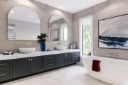 What gives a home a sense of grandeur?