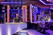 Inside the 'psychedelic' barber shop that feels more like a nightclub
