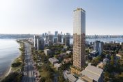 The world's tallest timber hybrid tower proposed in Perth