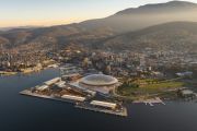 Get the keys to a waterfront venue near the future home of the Tasmania Devils