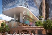 Inside Atlassian Central: YHA's new flagship comes with a climbing wall, microbrewery and amphitheatre