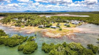 Retire to this $2.5m waterfront beauty with an endless supply of mud crabs